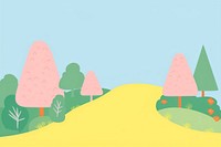  Forest landscape outdoors nature. AI generated Image by rawpixel.