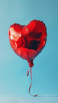  Heart shape balloon celebration helium nature. 