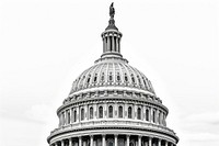 Us capitol dome architecture building landmark. AI generated Image by rawpixel.