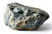Shale rock mineral white background accessories. AI generated Image by rawpixel.