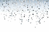 Stars backgrounds snowflake confetti.