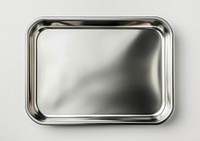 Medical Tray stainless steel tray white background rectangle.