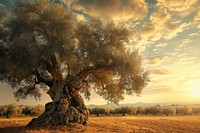 Big Olive Tree tree landscape outdoors.