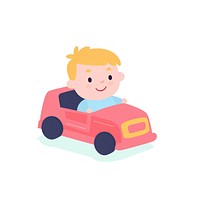  Car cartoon cute toy. AI generated Image by rawpixel.