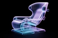 Gaming chair technology furniture armchair.