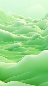  Green waves outdoors nature tranquility. AI generated Image by rawpixel.