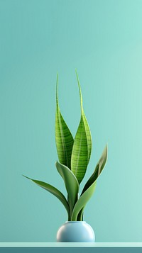  Sansevieria plant green leaf. AI generated Image by rawpixel.