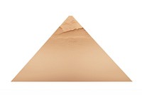 Pyramid white background architecture triangle.