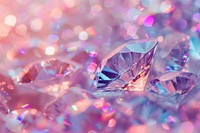 Holographic diamond background glitter backgrounds gemstone.