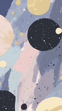  Galaxy abstract painting pattern. AI generated Image by rawpixel.