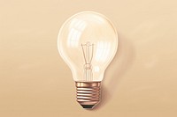 Illustration of light bulb lightbulb electricity illuminated.