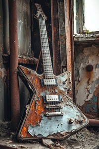 Guitar metal deterioration architecture.