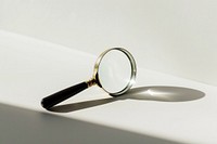 Magnifying glass reflection appliance jewelry. AI generated Image by rawpixel.