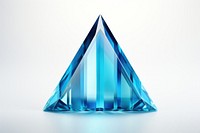 Crystal arrow gemstone jewelry shape.
