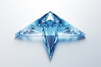 Crystal arrow gemstone jewelry shape.