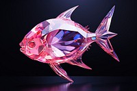 Fish gemstone crystal animal.