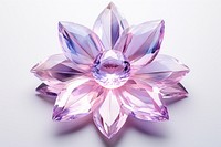 Flower gemstone crystal amethyst.