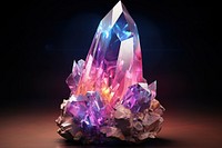 Galaxy gemstone crystal mineral.