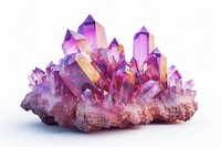Grape shape gemstone crystal amethyst.