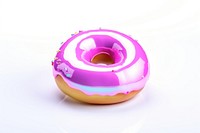 Donut white background confectionery inflatable.