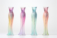 Glass fashion vase gown.