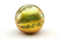 Watermelon sphere gold egg.