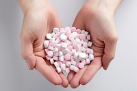 Pills hand medication abundance. AI generated Image by rawpixel.