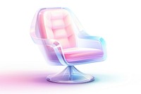 Chair furniture armchair pink. AI generated Image by rawpixel.