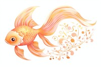 Gold fish goldfish animal creativity.