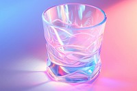 Glass light pink illuminated. AI generated Image by rawpixel.