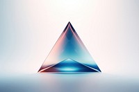 Triangle shape single object futuristic.