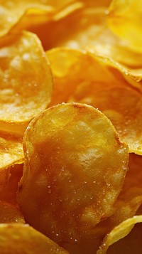 Potato chips food backgrounds freshness.