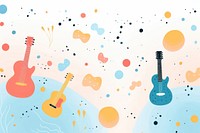  Song Note backgrounds confetti guitar. AI generated Image by rawpixel.
