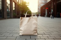 Blank bag  outdoors handbag street.