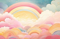 Rainbow backgrounds pattern art.
