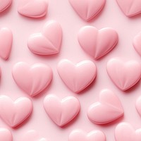 Heart-shaped soap backgrounds pattern confectionery.