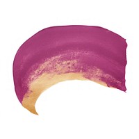 Mulberry tone purple paint petal.