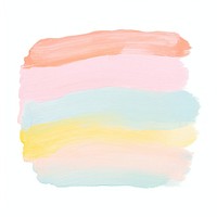 Pastel colorful backgrounds painting white background.