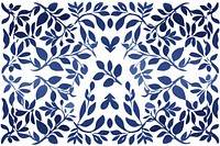 Tile pattern of tea leaf backgrounds art repetition.