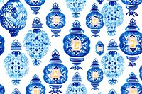 Tile pattern of lantern art backgrounds porcelain.