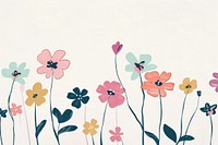 Cute japan flower illustration asteraceae graphics painting.