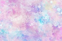 Cute pastel galaxy illustration texture.