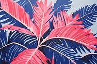 Palm leafs nature outdoors pattern.