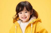 East Asian girl kid child smile sweatshirt.