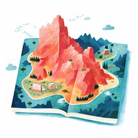 China map outdoors book publication. AI generated Image by rawpixel.