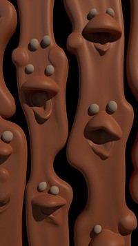  Abstract wallpaper chocolate confectionery backgrounds. AI generated Image by rawpixel.