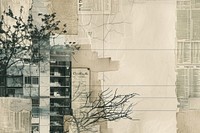 A cityscape architecture backgrounds sketch.