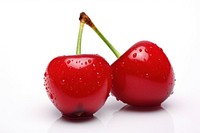 Ripe cherry fruit plant food.