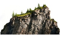 Mountain cliff outdoors nature plant. AI generated Image by rawpixel.