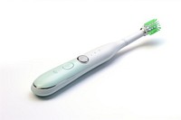Electric toothbrush white background technology hygiene.